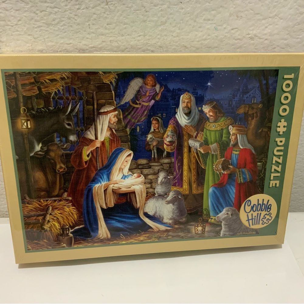 "MIRACLE IN BETHLEHEM" BY SUE GOODRICK DILLON COBBLE HILL 1000 PIECES